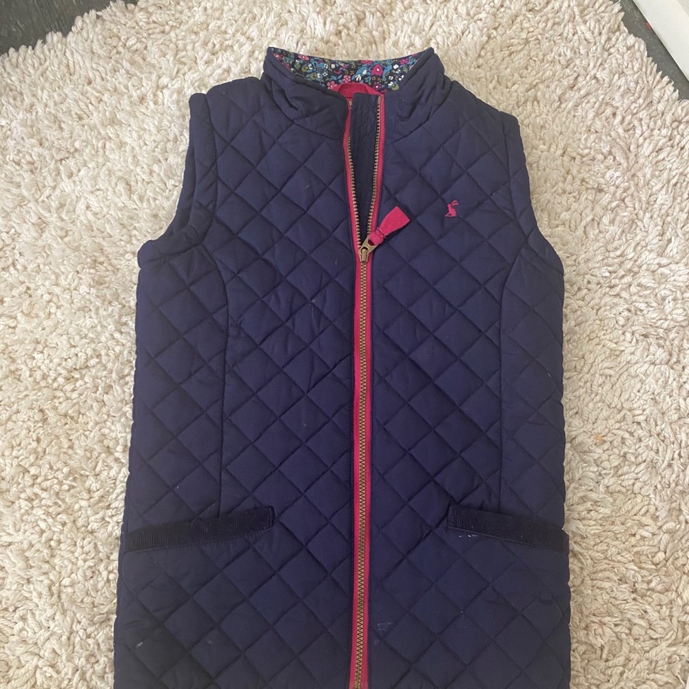 Girls joules vest